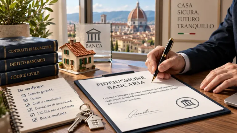 Банковская гарантия при аренде в Италии: как работает fideiussione bancaria