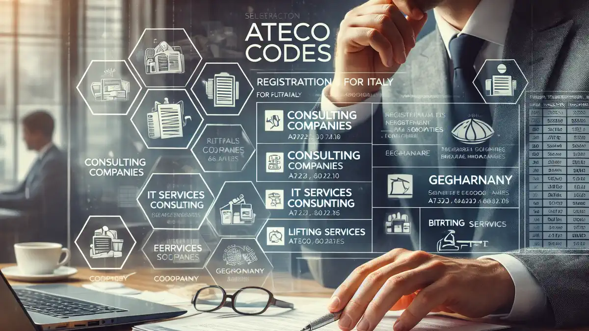 Регистрация бизнеса в Италии с выбором кода ATECO