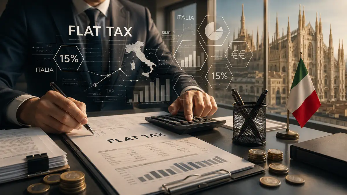Новый Плоский налог для бизнеса налоговый режим Flat Tax в Италии
