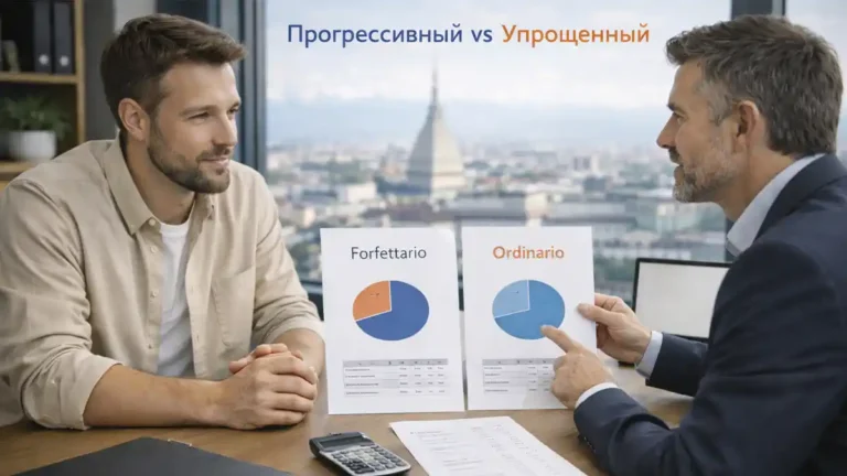 Налоговые режимы в Италии: Как выбрать между Regime Forfettario и Regime Ordinario?