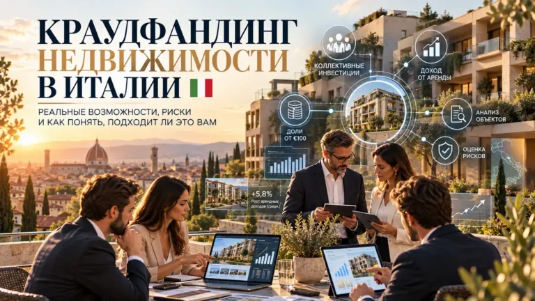 Краудфандинг недвижимости в Италии: как проверить платформу, проект и реальные риски