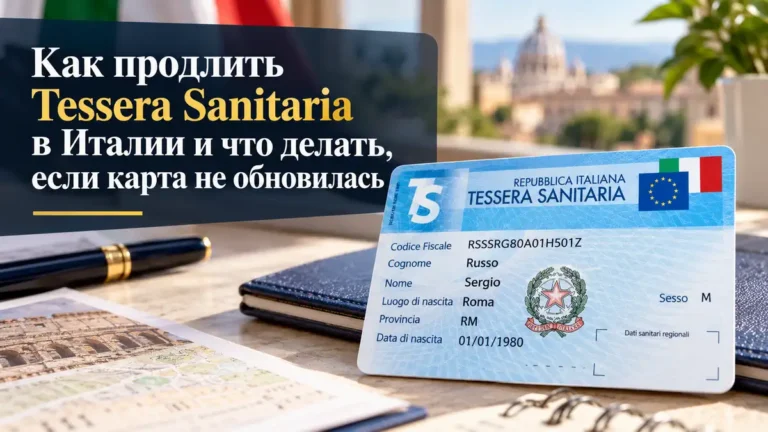 Как продлить Tessera Sanitaria в Италии и что делать, если карта не обновилась