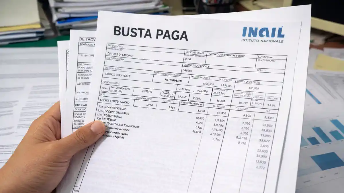 Пример busta paga в Италии для иностранцев