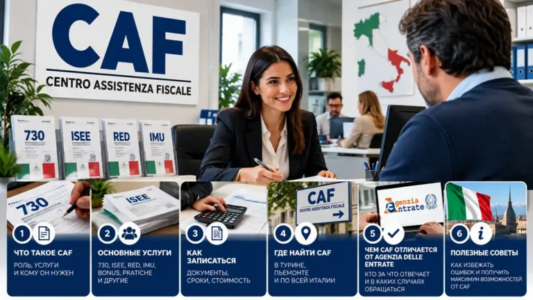 Центр Налоговой Помощи (CAF) в Италии: Полное руководство