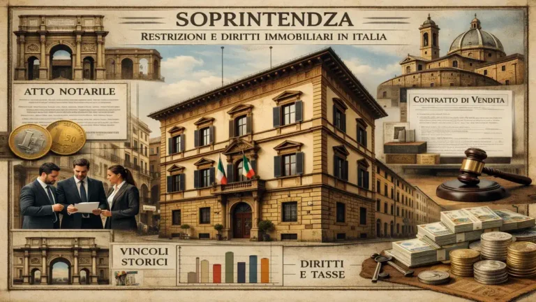 Покупка исторической недвижимости в Италии: Soprintendenza, prelazione 60 дней, ремонт и налоговые льготы