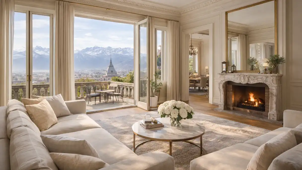 Исторический фасад premium-дома в центре Турина Элитный жилой дом в историческом центре Турина