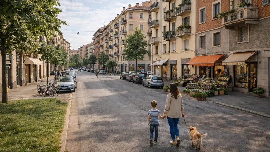 Жилая улица района Санта-Рита в Турине
 Жилой квартал района Санта-Рита в Турине