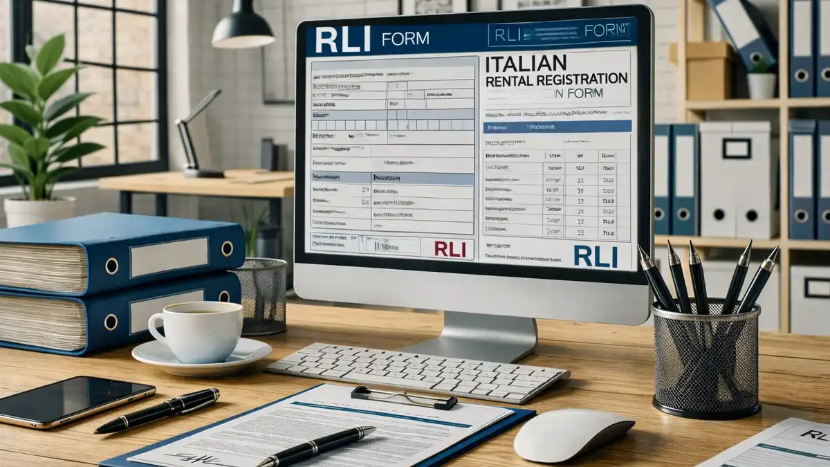 Онлайн регистрация договора аренды в Италии через RLI Web