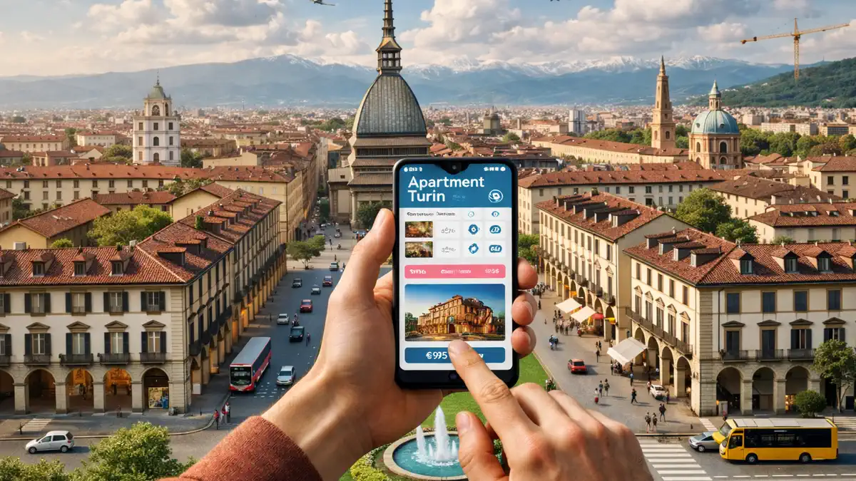 Современные апартаменты для посуточной аренды в Турине, идеально подходящие для деловых поездок и командировок.