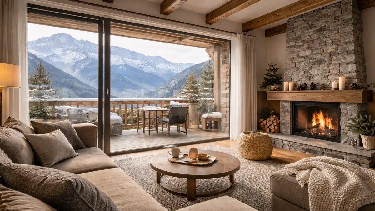 Уютное шале в Альпах недалеко от Турина Аренда недвижимости в Альпах рядом с Турином