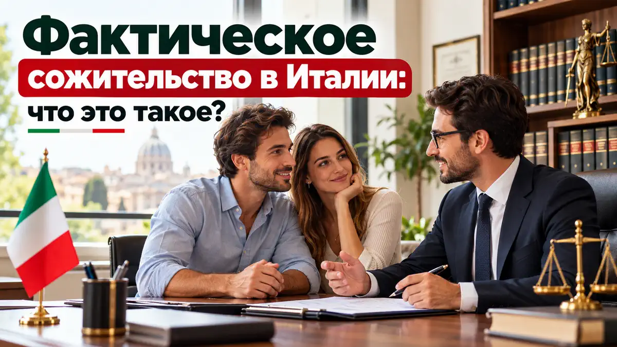 Молодая пара обсуждает договор о совместной жизни в Италии