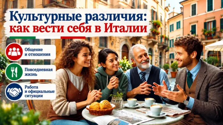 Культурные различия: как вести себя в Италии