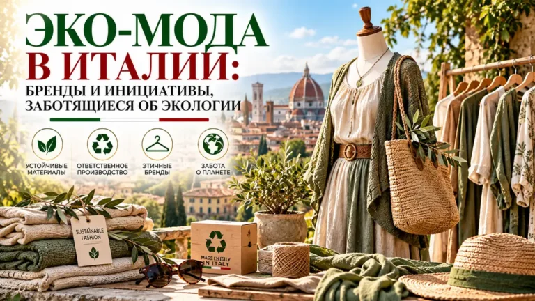 Эко-мода в Италии: устойчивые бренды, circular fashion и greenwashing