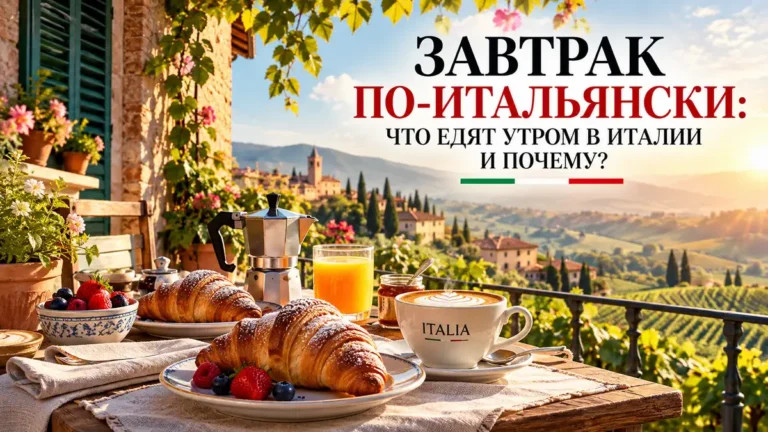 Завтрак по-итальянски: что едят утром в Италии и почему?