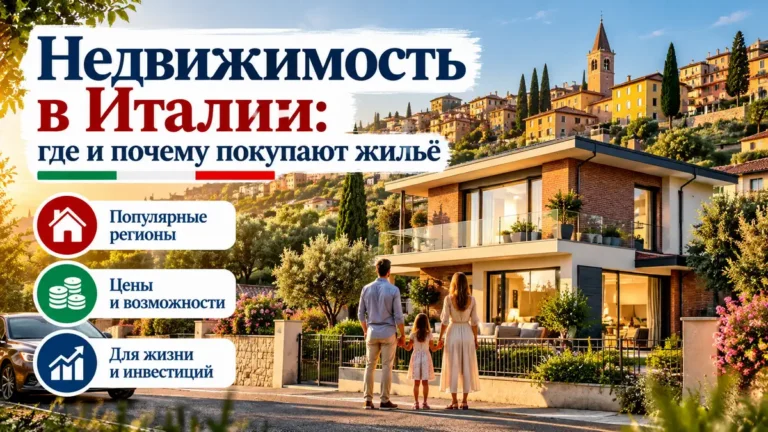 Недвижимость в Италии: где и почему покупают жильё