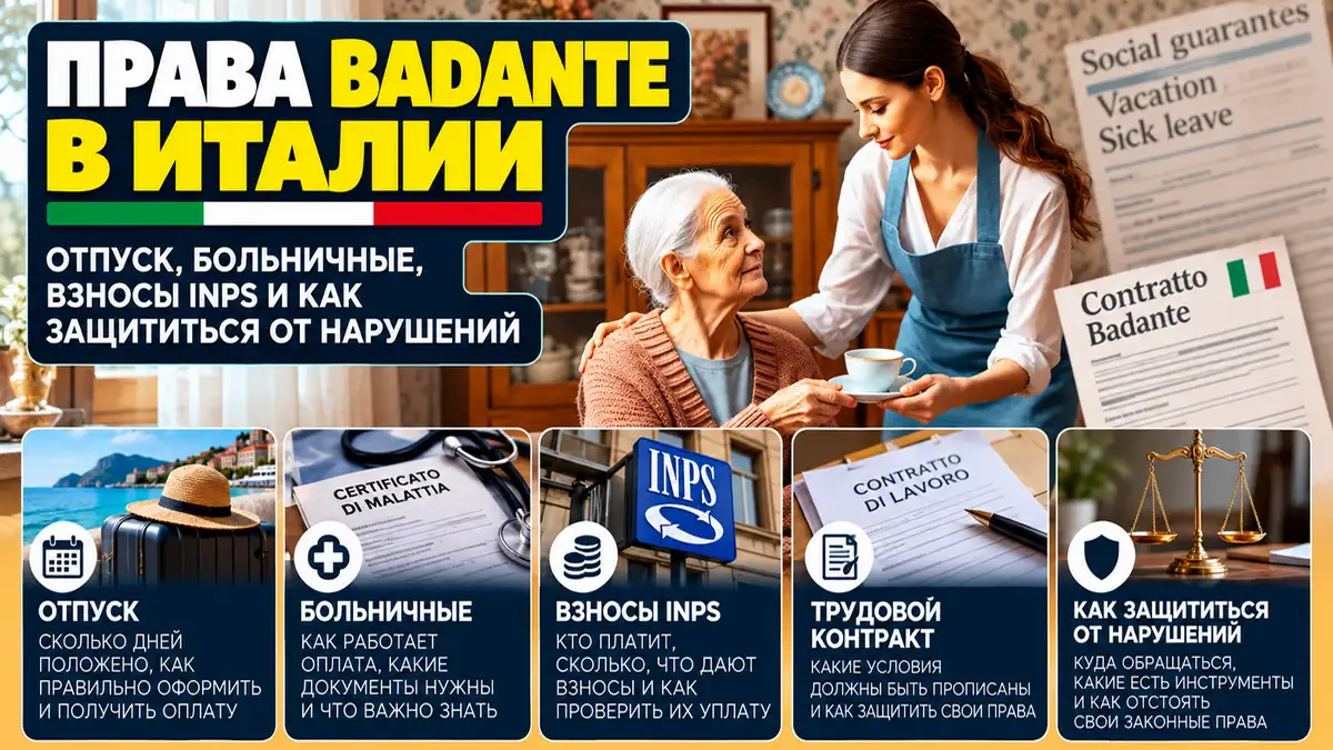 Права баданте в Италии