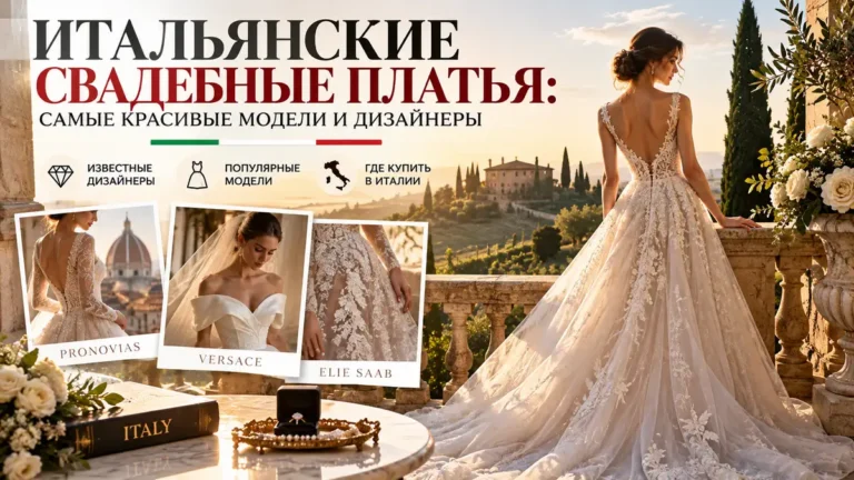 Итальянские свадебные платья: лучшие бренды, модели и дизайнеры 2027