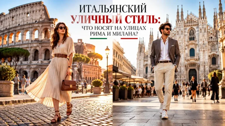 Итальянский уличный стиль: что носят на улицах Рима и Милана?