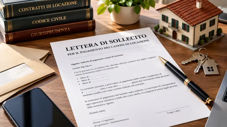 Lettera di sollecito за неуплату аренды в Италии: когда отправлять и образец