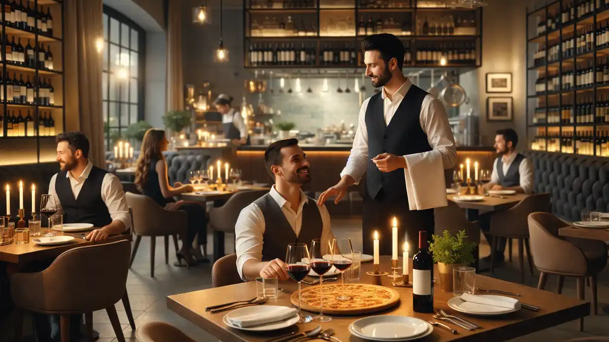 Ресторан в Италии: процесс открытия, кухня, официанты, уютный интерьер