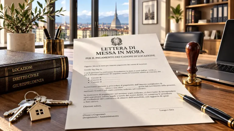 Lettera di messa in mora за неуплату аренды в Италии: как составить и отправить