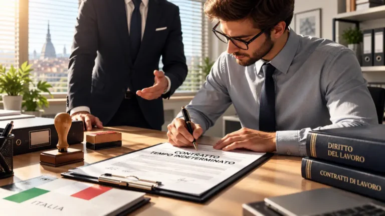 Бессрочный трудовой договор в Италии: contratto a tempo indeterminato
