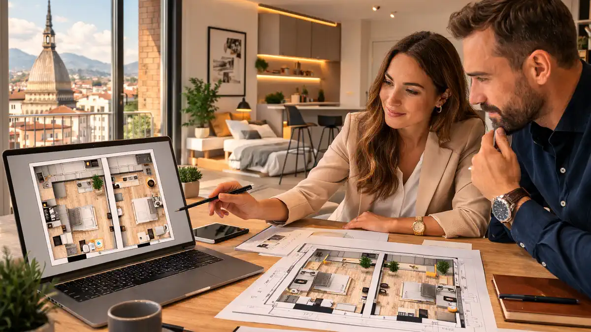 Как разделить квартиру на две студии в Турине: студенческое жильё и доход от аренды