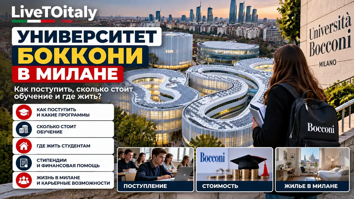 Университет Боккони в Милане – поступление, стоимость обучения и жилье для студентов