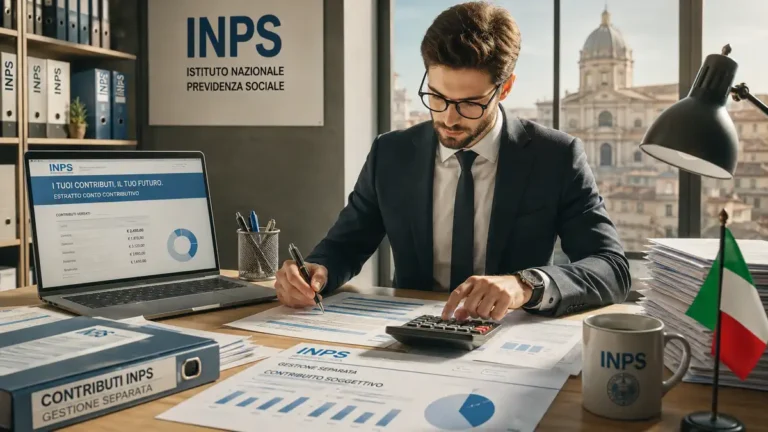 Пенсионные отчисления в Италии: INPS, ставки и взносы в 2026 году