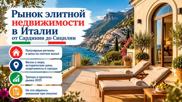 Элитная недвижимость в Италии: виллы Сардинии, дворцы Сицилии и поместья Апулии