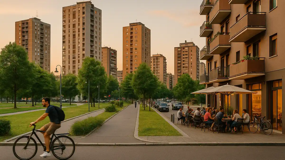 Недорогие районы для покупки квартиры в Милане карта и панорамы улиц