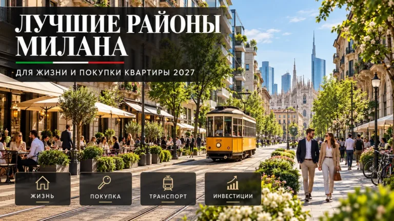 Лучшие районы Милана в 2026 году: как выбрать район под свою задачу