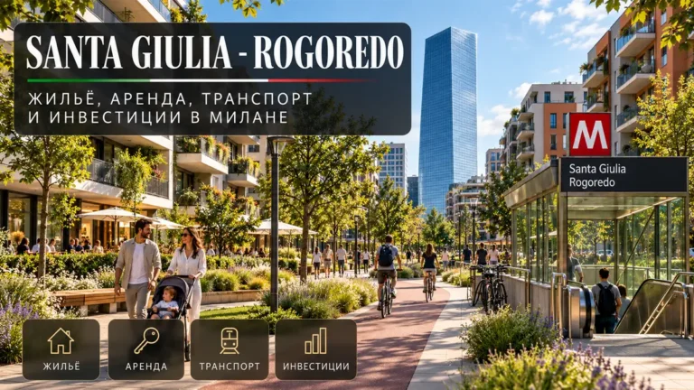 Rogoredo - Santa Giulia: район будущего в Милане - новостройки, метро и олимпийская арена