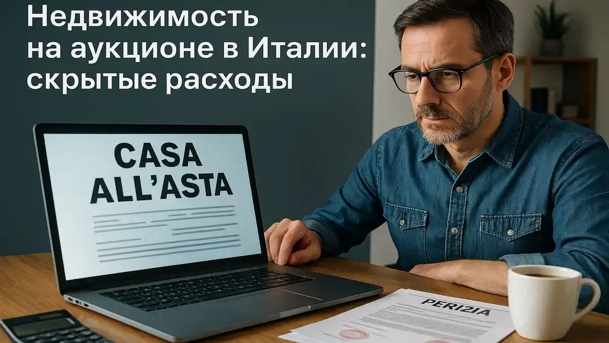 Судебный аукцион по недвижимости в Италии: покупатель изучает отчёт оценщика и документы
