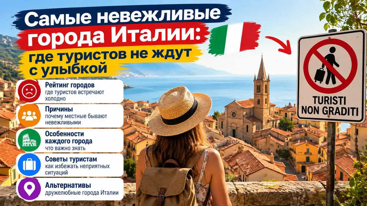 Самые невежливые города Италии: рейтинг и неожиданные факты