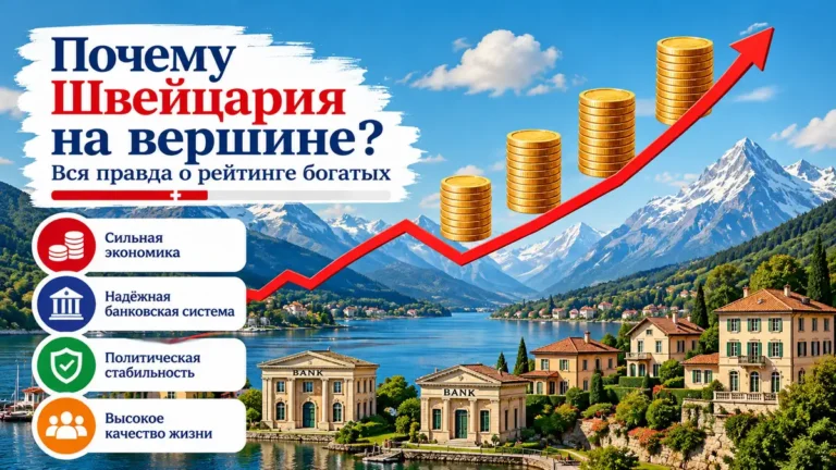 Почему Швейцария на вершине? Правда о рейтинге богатства UBS 2026