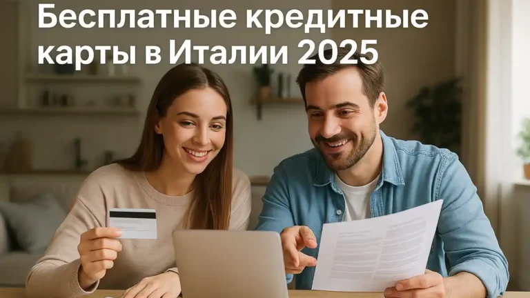 Бесплатные кредитные карты в Италии 2025: как выбрать лучшую