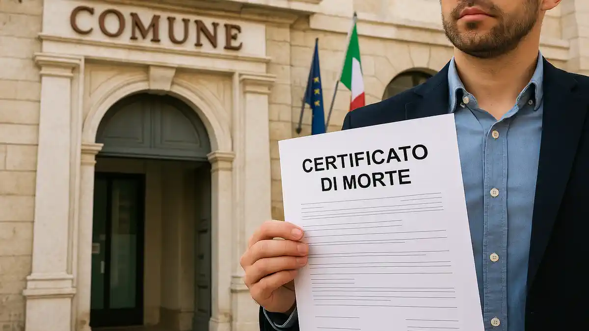 Свидетельство о смерти в Италии certificato di morte