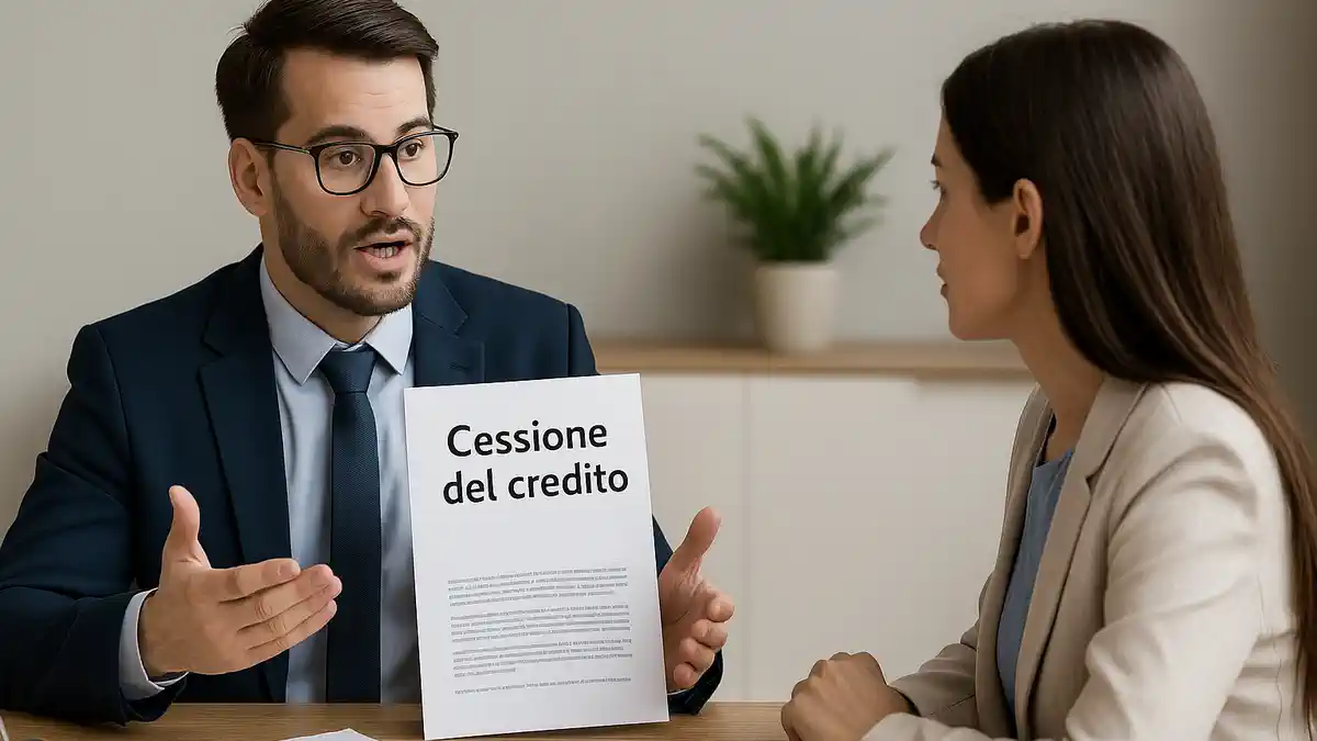 Юрист объясняет уступку права требования (cessione del credito) русскоязычному клиенту в Италии