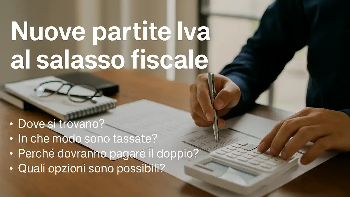 Налоги Partita IVA в Италии двойная уплата в 2025 году