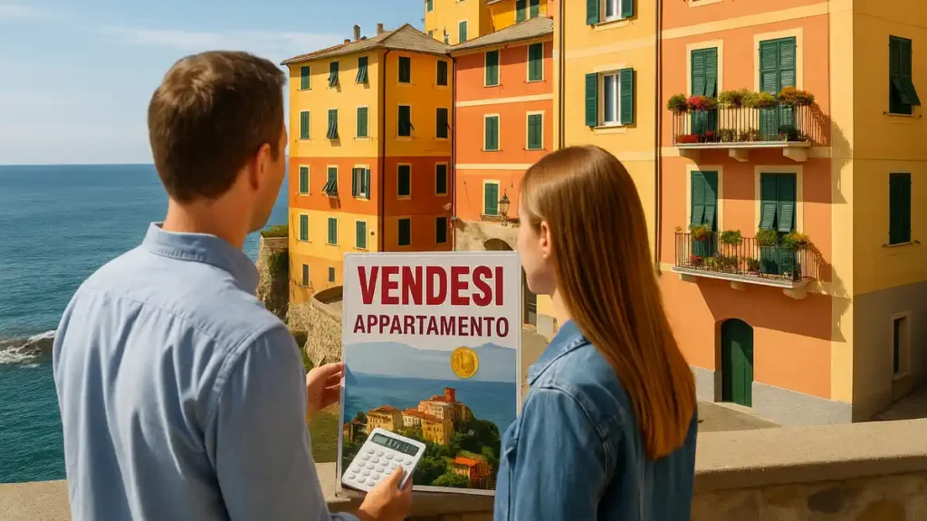 Вид на жильё в Лигурии у моря дефицит и рост цен в 2025 году