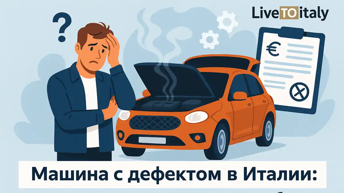 Возврат автомобиля с дефектом в Италии права покупателя и помощь юристов