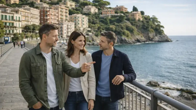 Район Quinto в Генуе: престижное жилье у моря, цены на квартиры и аренду