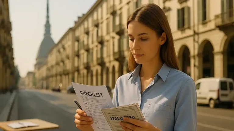 Первые 30 дней в Италии: чек-лист экспата версия Турин