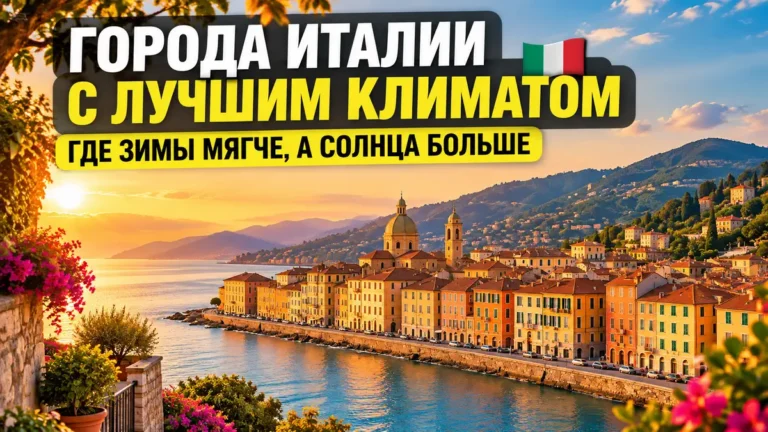 Города Италии с лучшим климатом: где зимы мягче, а солнца больше