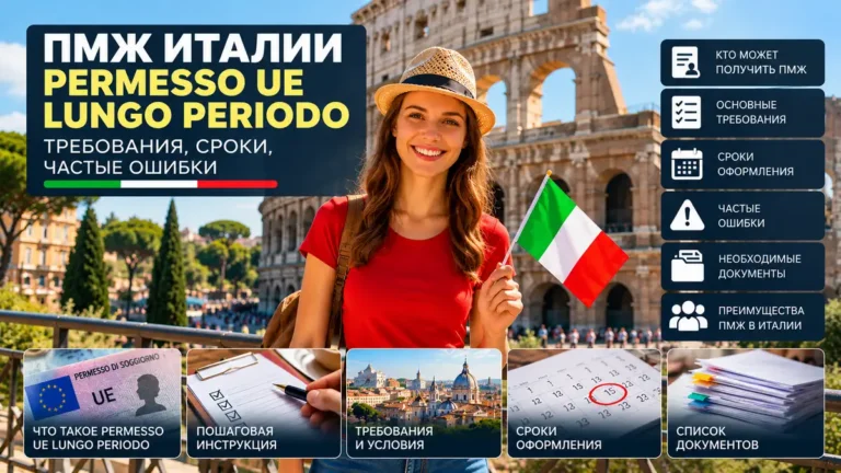 Permesso UE lungo periodo в Италии: что даёт статус, срок карты и правила после получения