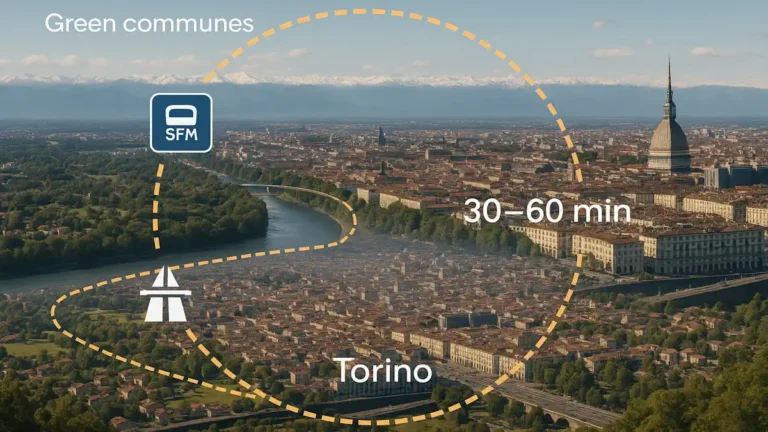Периферия Турина и второй пояс: где жить выгоднее. Озёра, SFM, автострады и цены в провинции