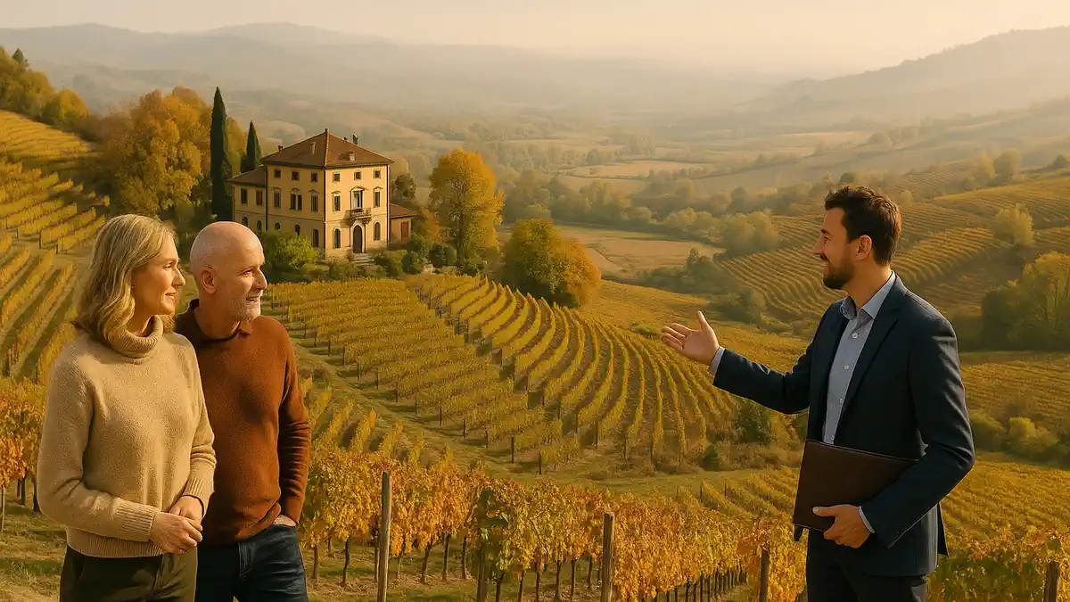 Недвижимость в Монферрато Италия дома и виллы среди холмов ЮНЕСКО Иностранцы покупают дома с виноградниками, холмами и доступными ценами