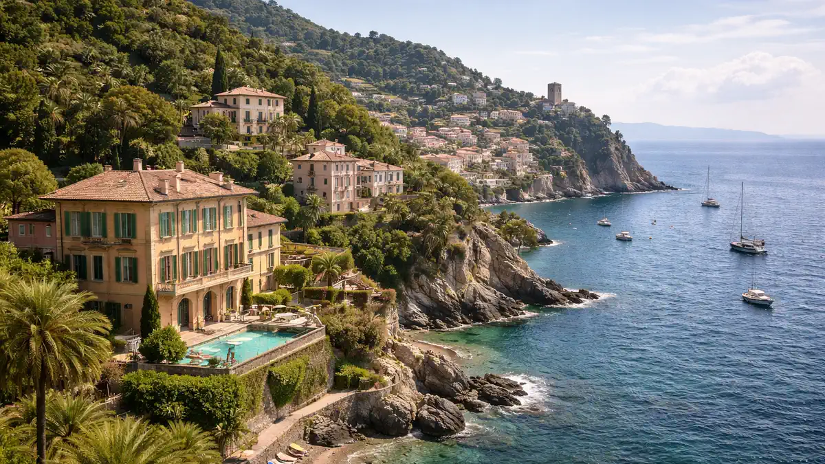 Недвижимость в Лигурии Италия дома и квартиры на побережье Лигурийского моря