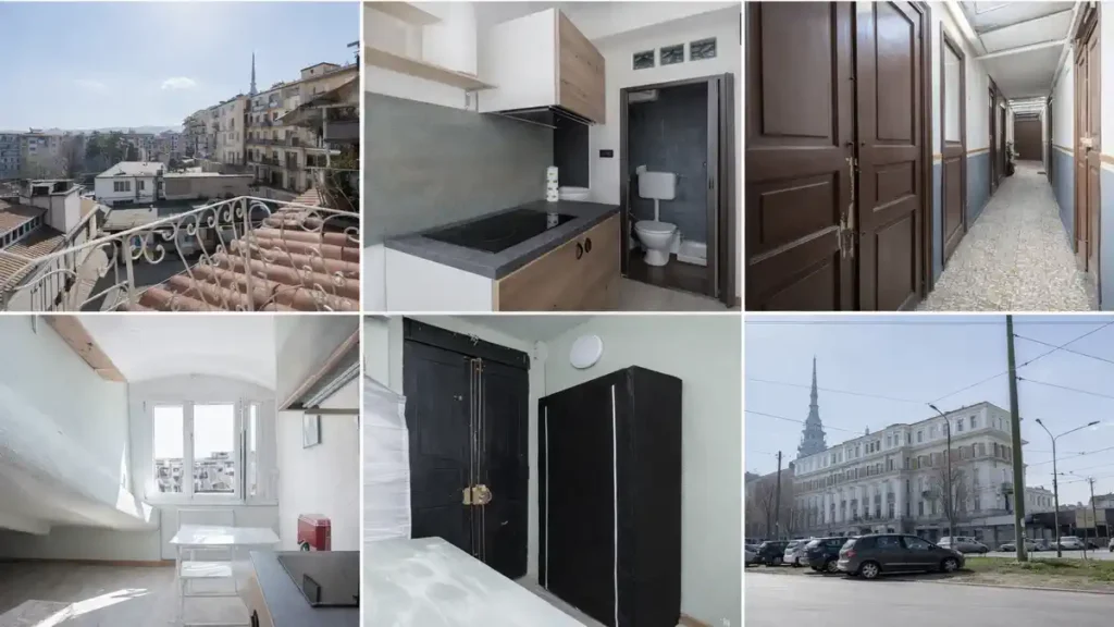 студия в районе Borgo Rossini Турин как базовый маленький актив под аренду